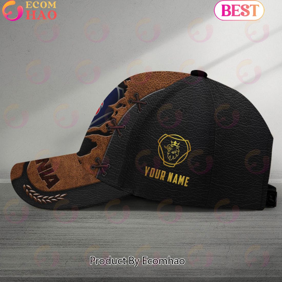 Scania Abarth Broken Wall Logo Cars Cap