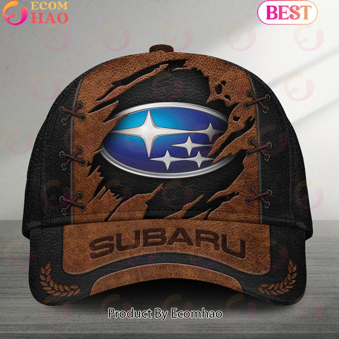 Subaru Abarth Broken Wall Logo Cars Cap