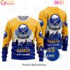 Custom Name NHL Boston Bruins Special Christmas Ugly Sweater Design Custom Name NHL Boston Bruins Special Christmas Ugly Sweater Design