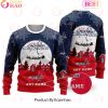 Custom Name NHL Winnipeg Jets Special Christmas Ugly Sweater Design