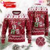 NCAA Alabama Crimson Tide HO HO HO Christmas Custom Name Ugly Wool Sweater