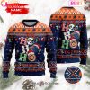 NCAA Arkansas Razorbacks HO HO HO Christmas Custom Name Ugly Wool Sweater