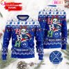 NCAA Auburn Tigers HO HO HO Christmas Custom Name Ugly Wool Sweater