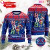 NCAA Kansas State Wildcats HO HO HO Christmas Custom Name Ugly Wool Sweater NCAA Kansas State Wildcats HO HO HO Christmas Custom Name Ugly Wool Sweater