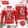 NCAA Notre Dame Fighting Irish HO HO HO Christmas Custom Name Ugly Wool Sweater
