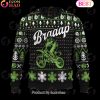 Braaap Cross Country Woman Ugly Christmas Sweater