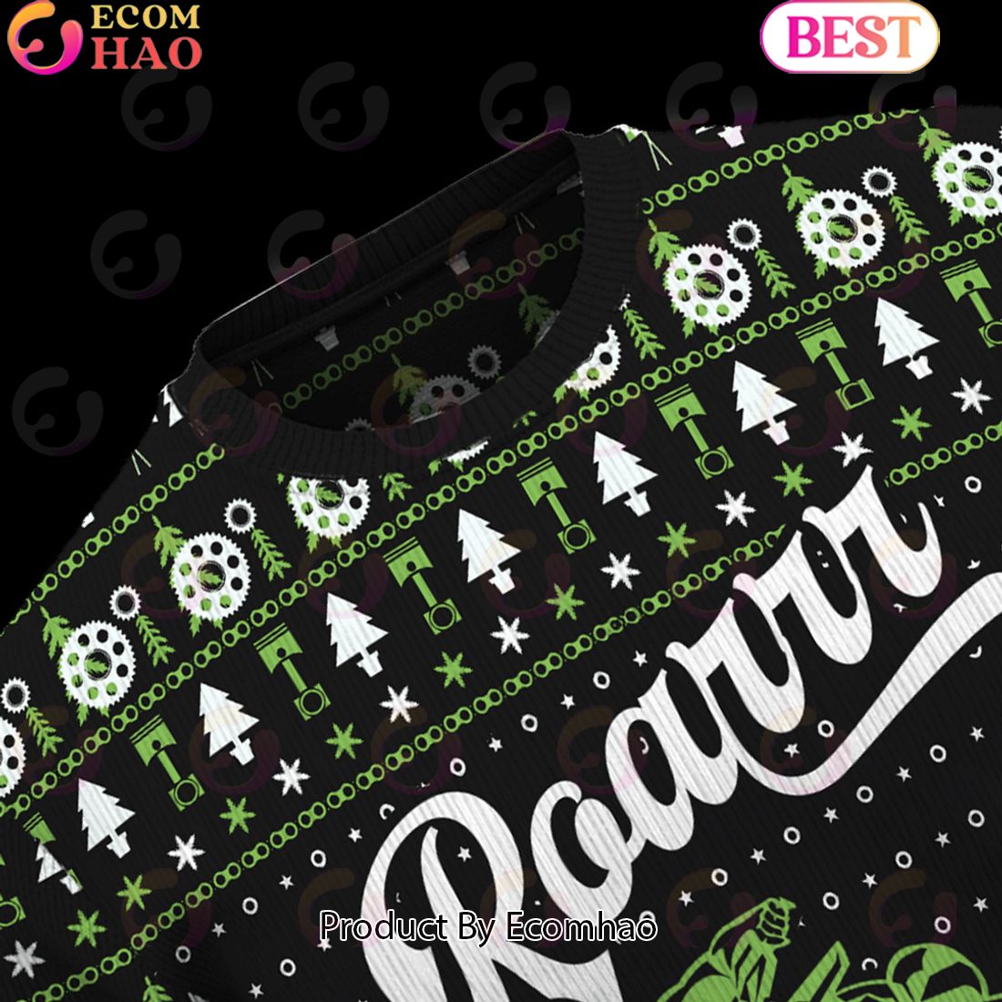 Braaap Jetki Ugly Christmas Sweater