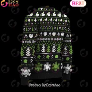 Crack Baseball Christmas Sweater