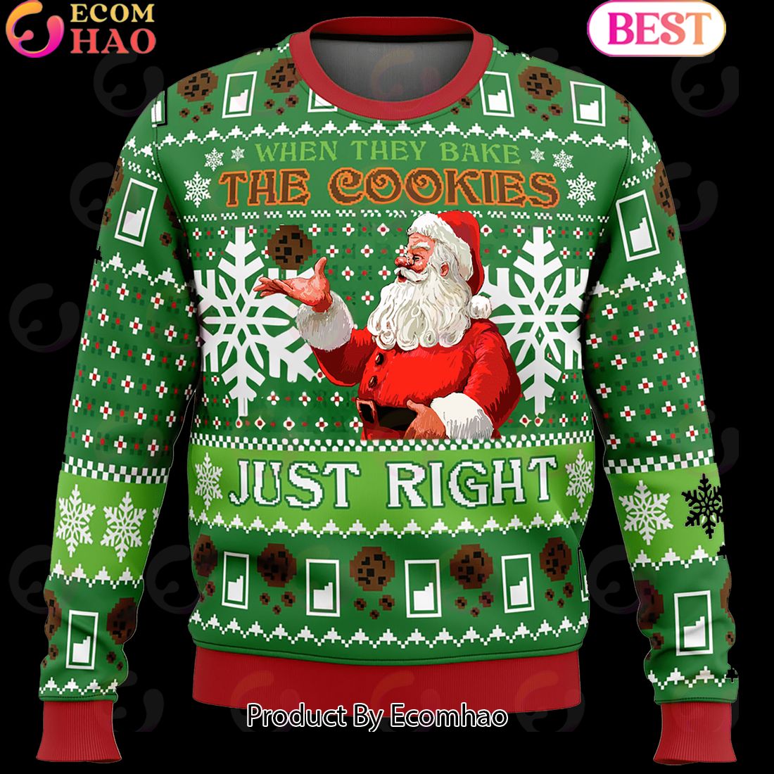 Pacha Santa The Cookies Just Right Sweater