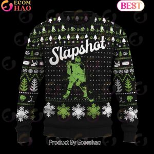 Slapshot Hockey Christmas Sweater Slapshot Hockey Christmas Sweater