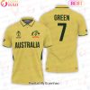 David Warner Australia Men National Cricket Team Cricket World Cup 2023 Polo Shirt