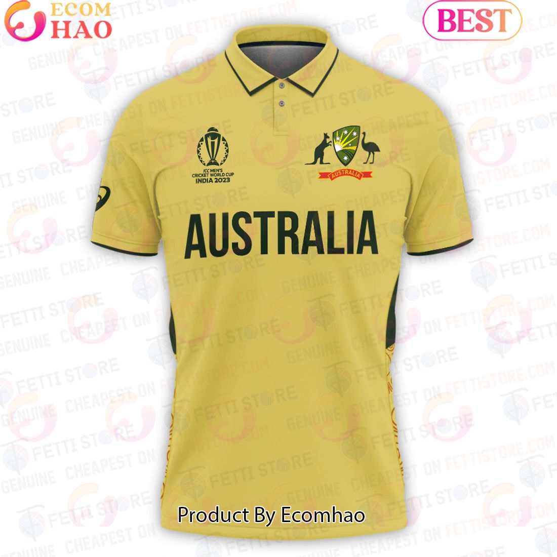 Cameron Green Australia Men National Cricket Team Cricket World Cup 2023 Polo Shirt