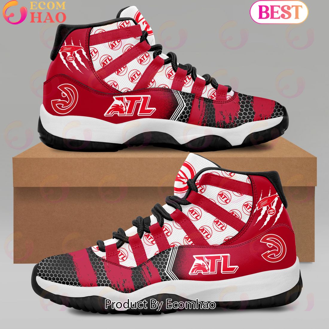 Atlanta Hawks – National Basketball Association Jordan 11 Shoes