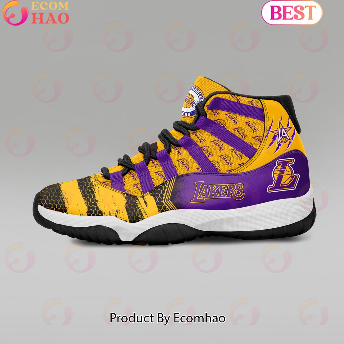 Los Angeles Lakers – National Basketball Association Jordan 11 Shoes