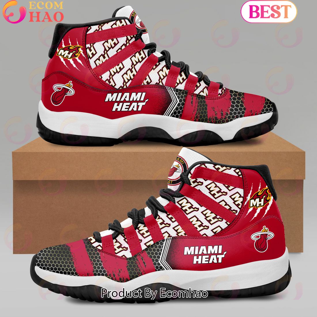 Miami Heat – National Basketball Association Jordan 11 Shoes