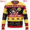 I Wanna Drink My Booze Zoro Christmas One Piece Ugly Christmas Sweater Perfect And Unique Gifts For Adults Kids On Christmas