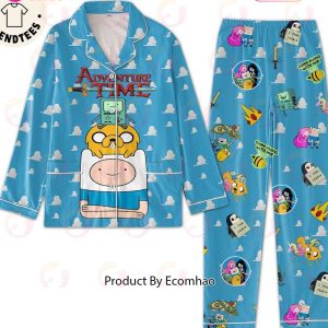 Adventure Time Cartoon Character Design Pajamas Set
