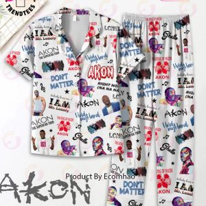 Akon The Superfan Tour Pajamas Set
