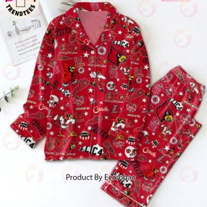 BEST Carcls Gocards Ville Lic4 Mascot Design Red Pajamas Set