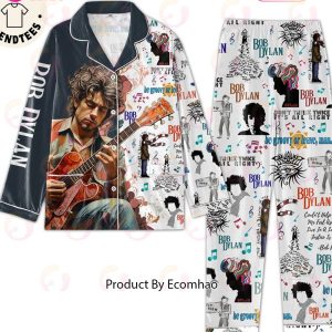 Bob Dylan Portrait Deisgn Pajamas Set