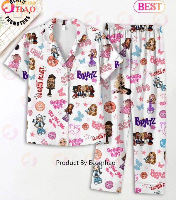 Bratez Sacred Heart Spoiled Brat Chibi Design Pajamas Set