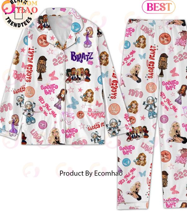 Bratez Sacred Heart Spoiled Brat Chibi Design Pajamas Set