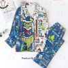 Dunkin Donuts Grinch Merry Christmas Design Pajamas Set Dunkin Donuts Grinch Merry Christmas Design Pajamas Set