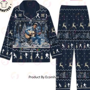 Elvis Presley Christmas Design Pajamas Set