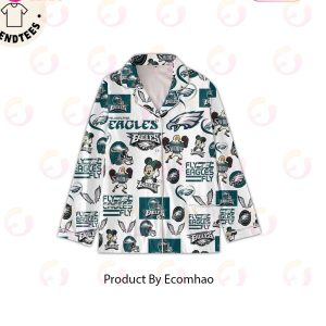 Fly Eagles Swoop Mickey Design Pajamas Set