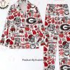Go Big Blue Kentuckey Wild Cat White Pajamas Set