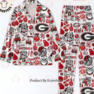 Glory Georgia Bulldog Cool Face Design Pajamas Set