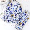 Grateful Dead Halloween Button Down Pajamas Set