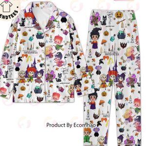 Hocus Pocus Halloween Design Pajamas Set