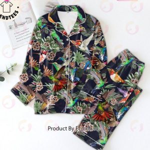 Hummingbird Animals Lover Design Pajamas Set