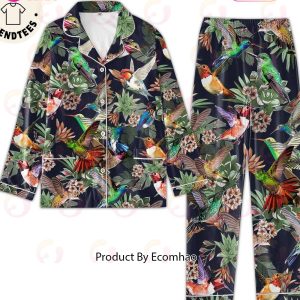 Hummingbird Animals Lover Design Pajamas Set