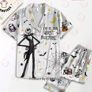 I Can Be Your Worst Nightmare Top Character Design Pajamas Set
