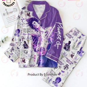 I Only Want To See You Laughing In The Purple Rain Pajamas Set