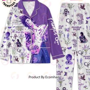 I Only Want To See You Laughing In The Purple Rain Pajamas Set