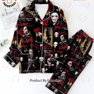 I Want to Play A Game Live Or Die Halloween Pajamas Set