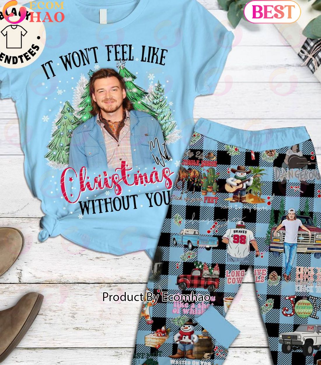 It Wont Feel Like Christmas Without You Pajamas Set