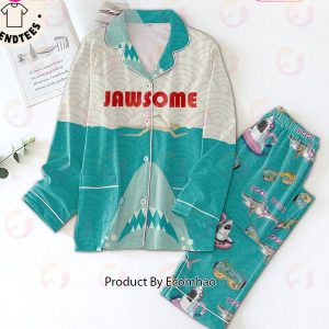 Jawsome Dolphins Design Pajamas Set