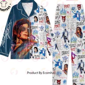 Michael Joseph Jackson 1987 Portrait Design Pajamas Set