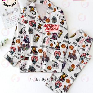 Michael Myers Just The Tip I Promise Mascot Design Pajamas Set