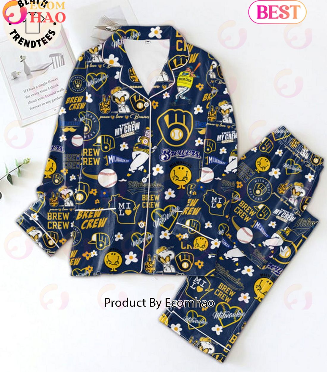 Mike Wazowski I’ve Got My Eye On You Character Design Pajamas Set