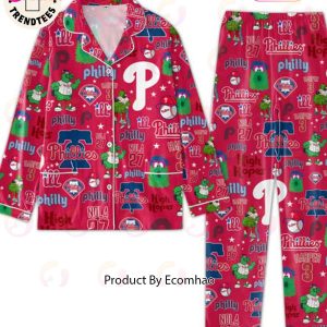 MLB Philadelphia Phillies Harfer 3 Phillies ILL Nola 27 Red Pajamas Set