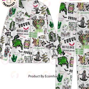 Never Trust The Living Beetle Juice Guide Sucksyes Pajamas Set