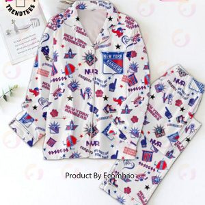 New York Rangers No Quit In New York Pajamas Set