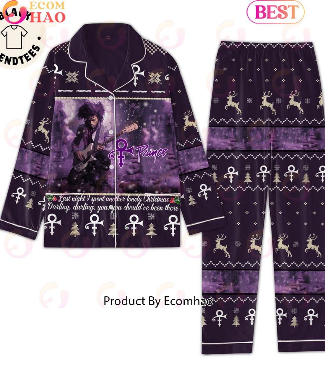 JSK Pajamas Halloween Design Pajamas Set