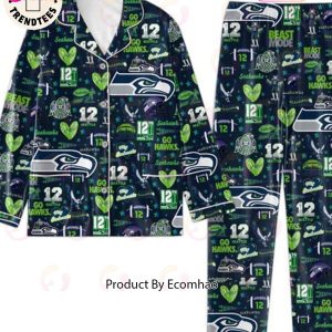 Seattle Seahawks Football 12th Seattle Pajamas Set
