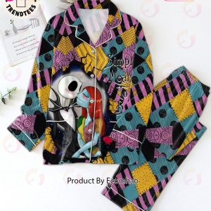 Simple Mean To Be Halloween Design Pajamas Set Simple Mean To Be Halloween Design Pajamas Set